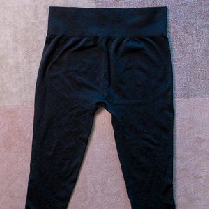 Gymshark Vital Seamless Leggings Black Marl Sz XL